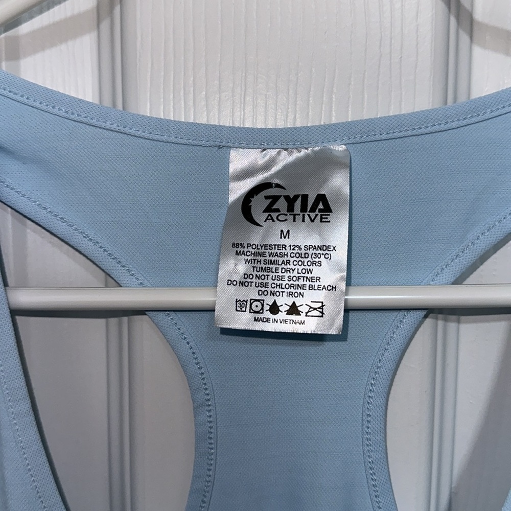 Zyia Just A Cute Tank Top Light Blue - Picture 4 of 8